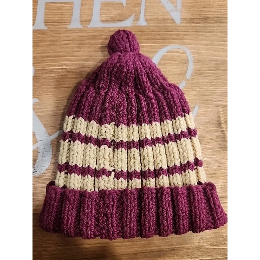 4 Homemade Knitted Beanies Baby‎ Toddler Super Soft & Warm